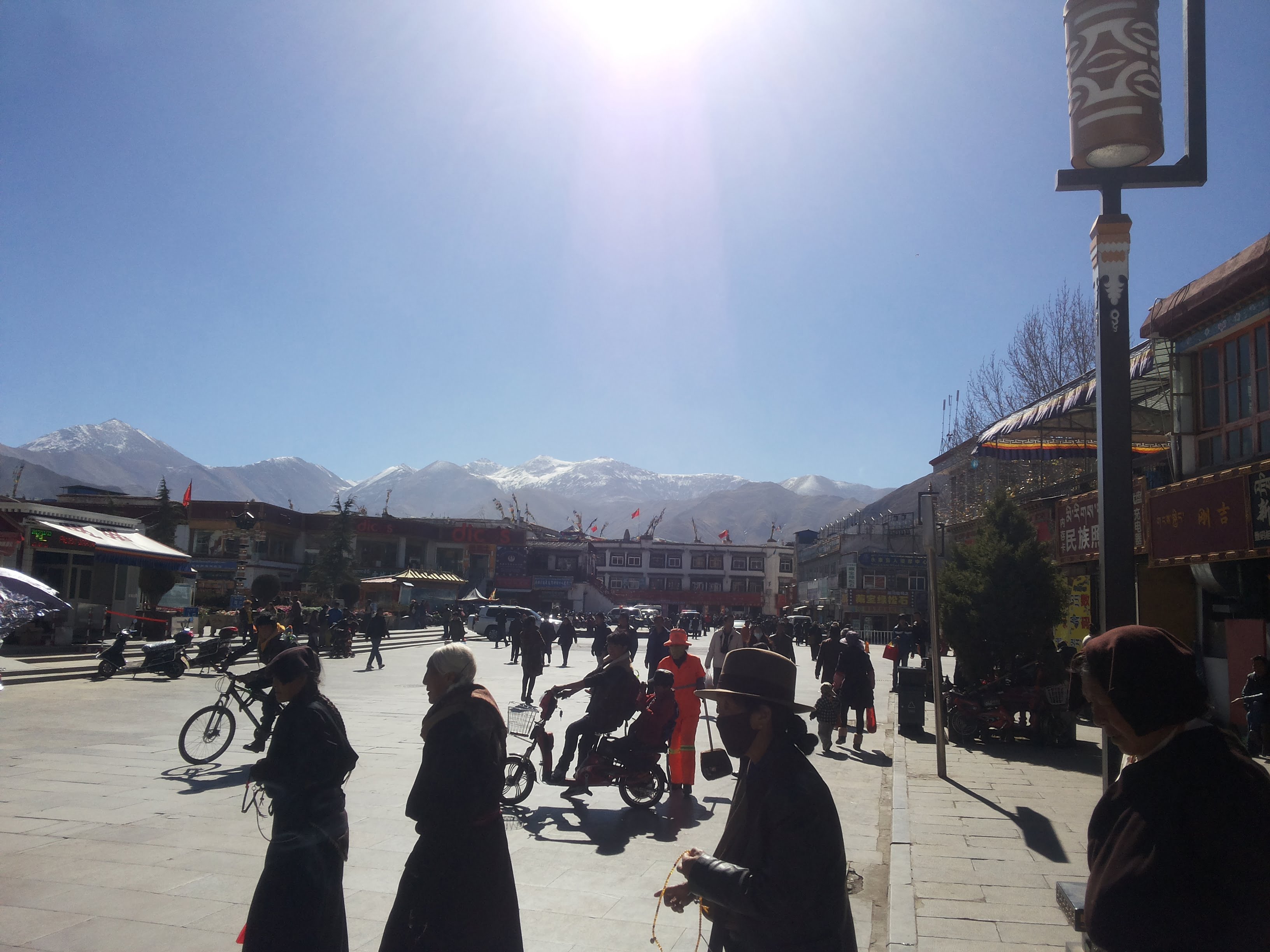 Lhasa, a antiga capital do Tibet. Foto: Ana Arantes
