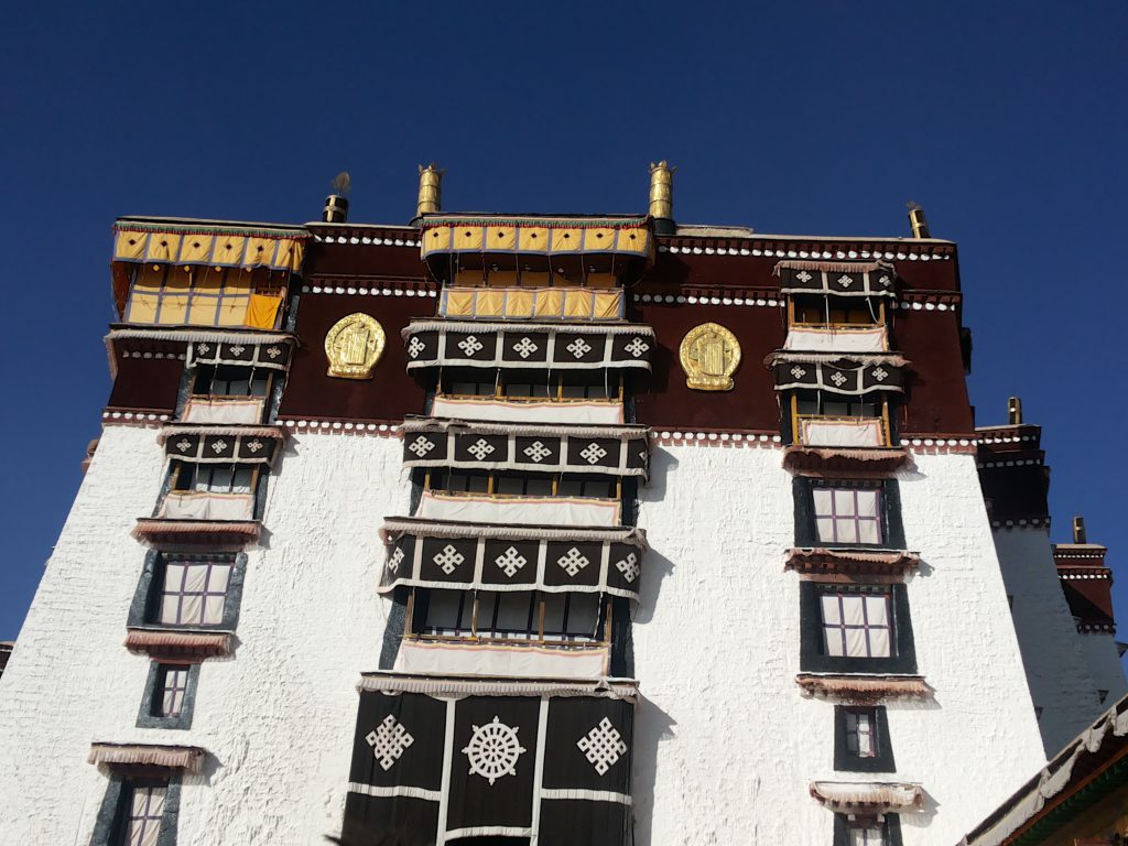 O Palácio Potala, em Lhasa, Tibet. Foto: Ana Arantes