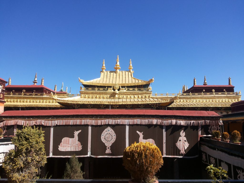 Templo Jokhang - Lhasa, Tibet. Foto: Ana Arantes