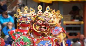 Festival no Butão -