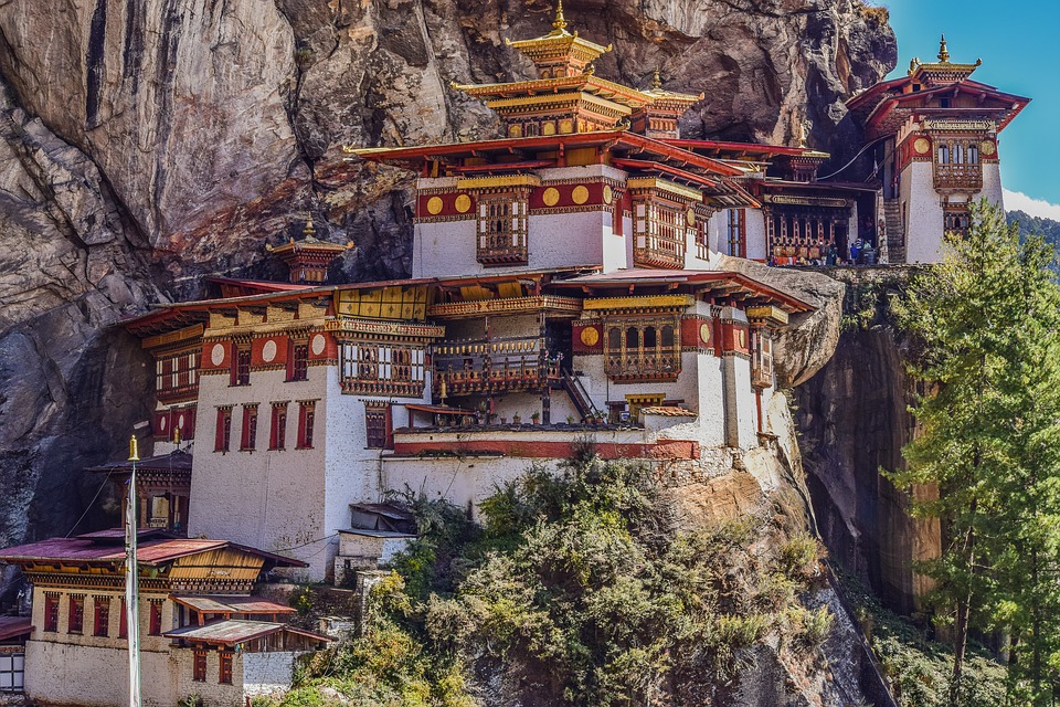 Pacote de viagem para Butão