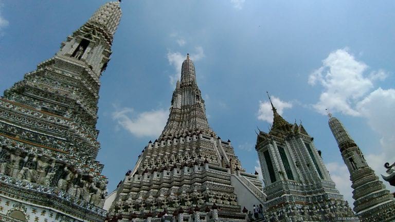 Templo Wat Arun em Bangkok