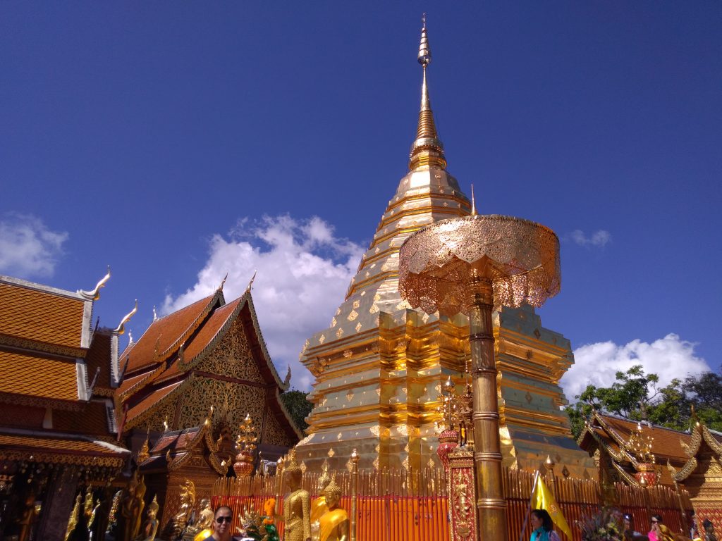 Viagem para Tailândia. Wat Do Suthep.