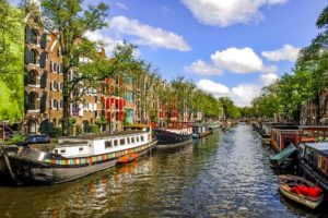 Amsterda - Viagem Amsterdam Passeio de barco por Amsterdã