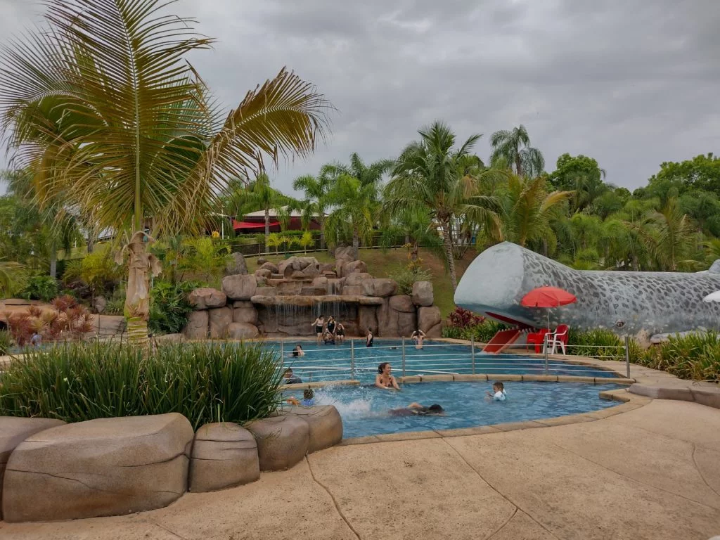 Thermas Water Park - Parque aquático em São Pedro - Foto Travel brazil - Baleia na Área 9 do mapa