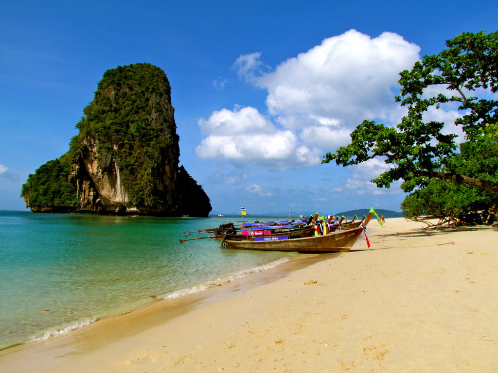 Railay Beach - Viagem para Tailandia.