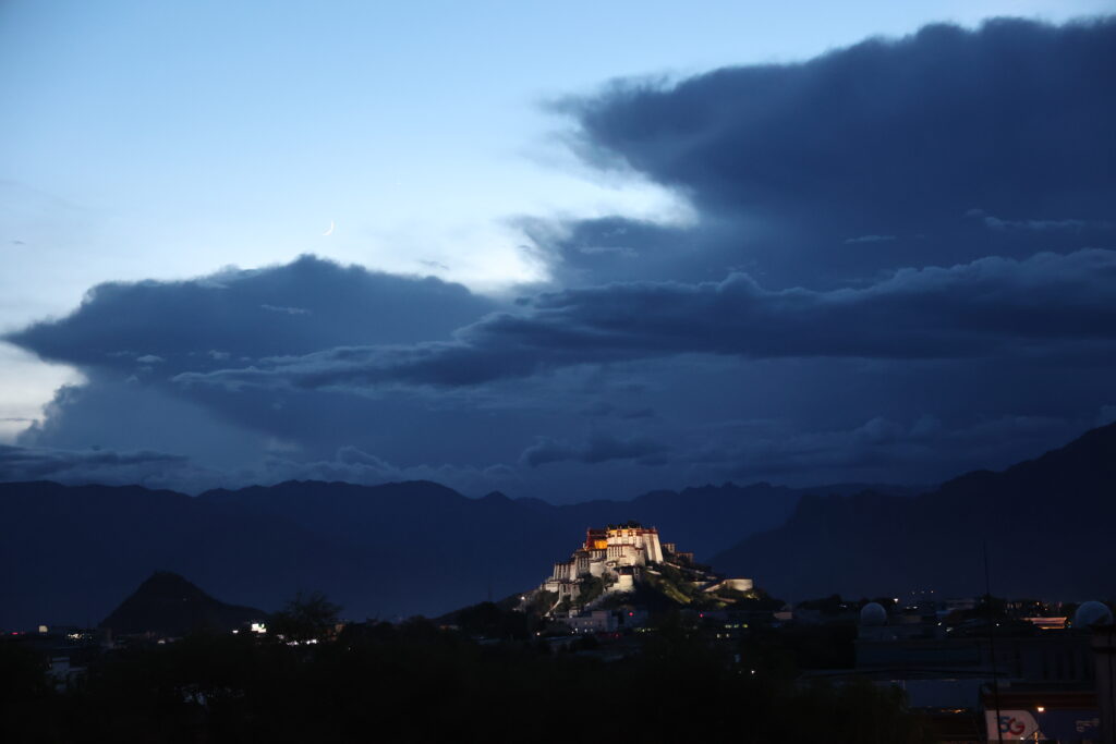 Palácio de potala. Por Iara Xavier.