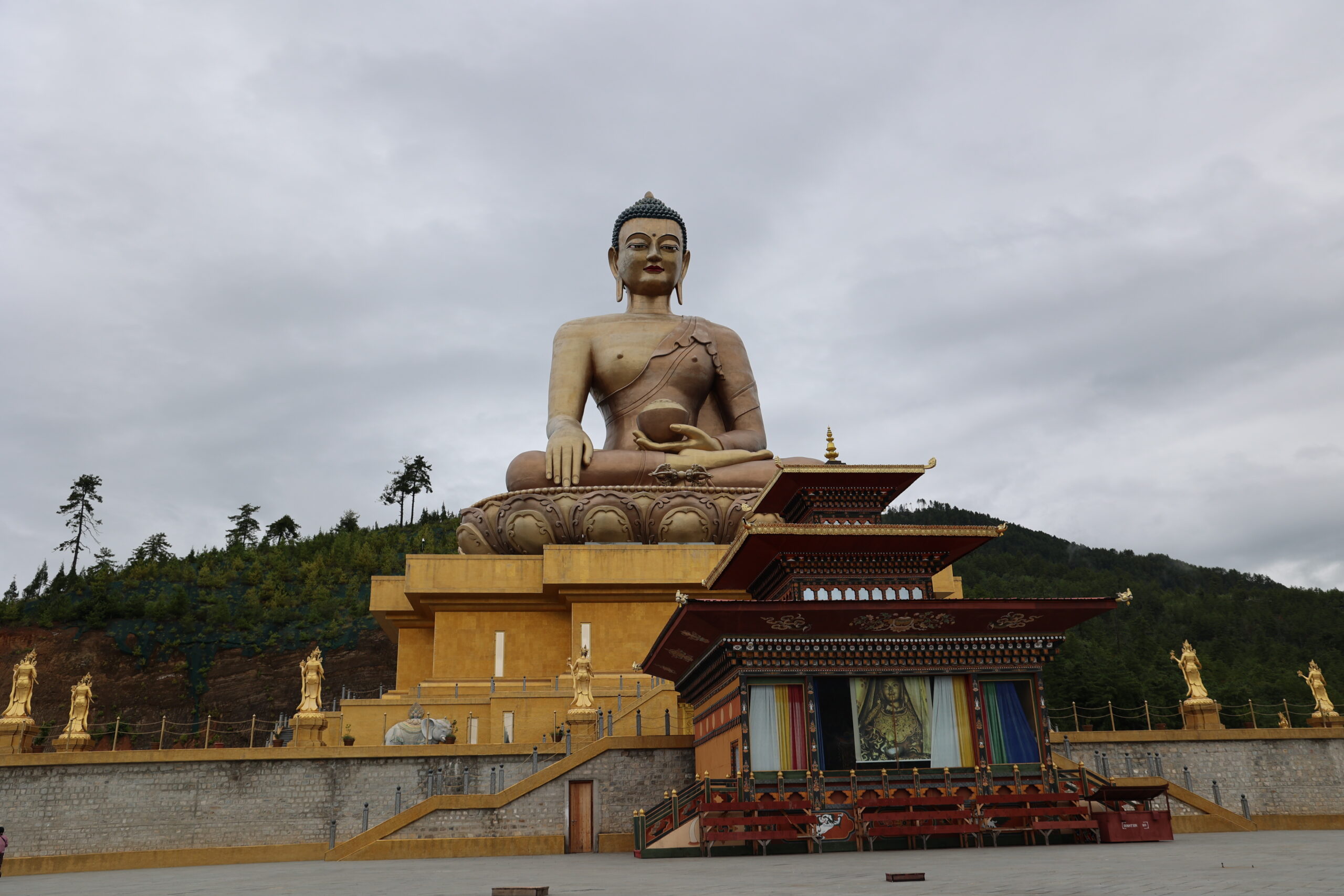 Buda Gigante de Thimphu, Butão. Foto de Iara Xavier.